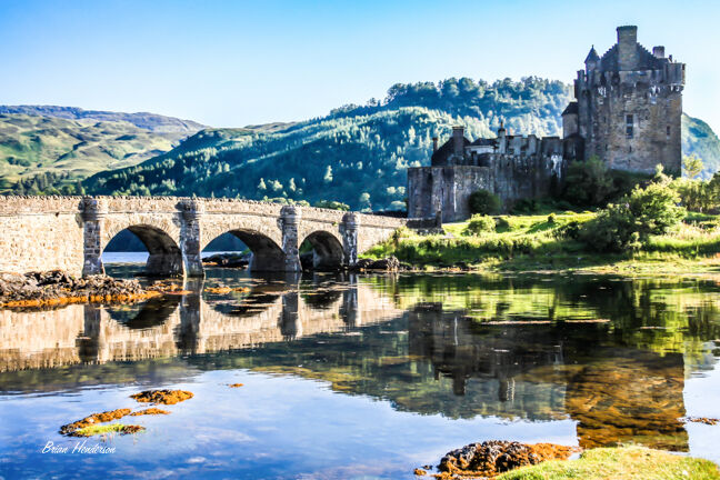 Eilean Donan Castle Reflection