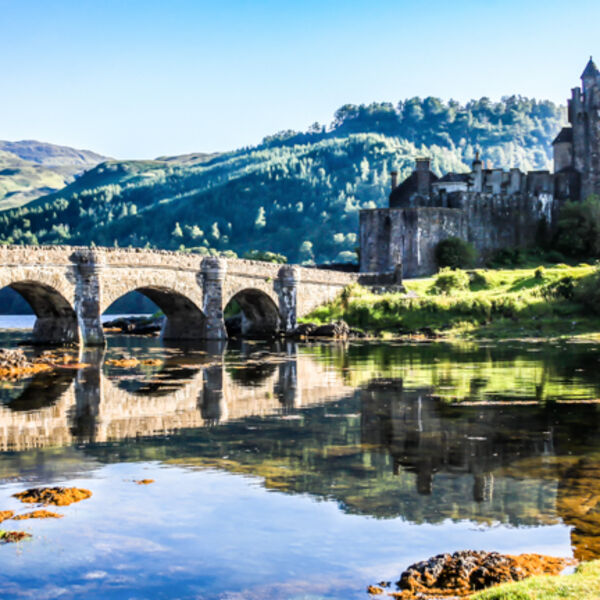 Eilean Donan Castle Reflection