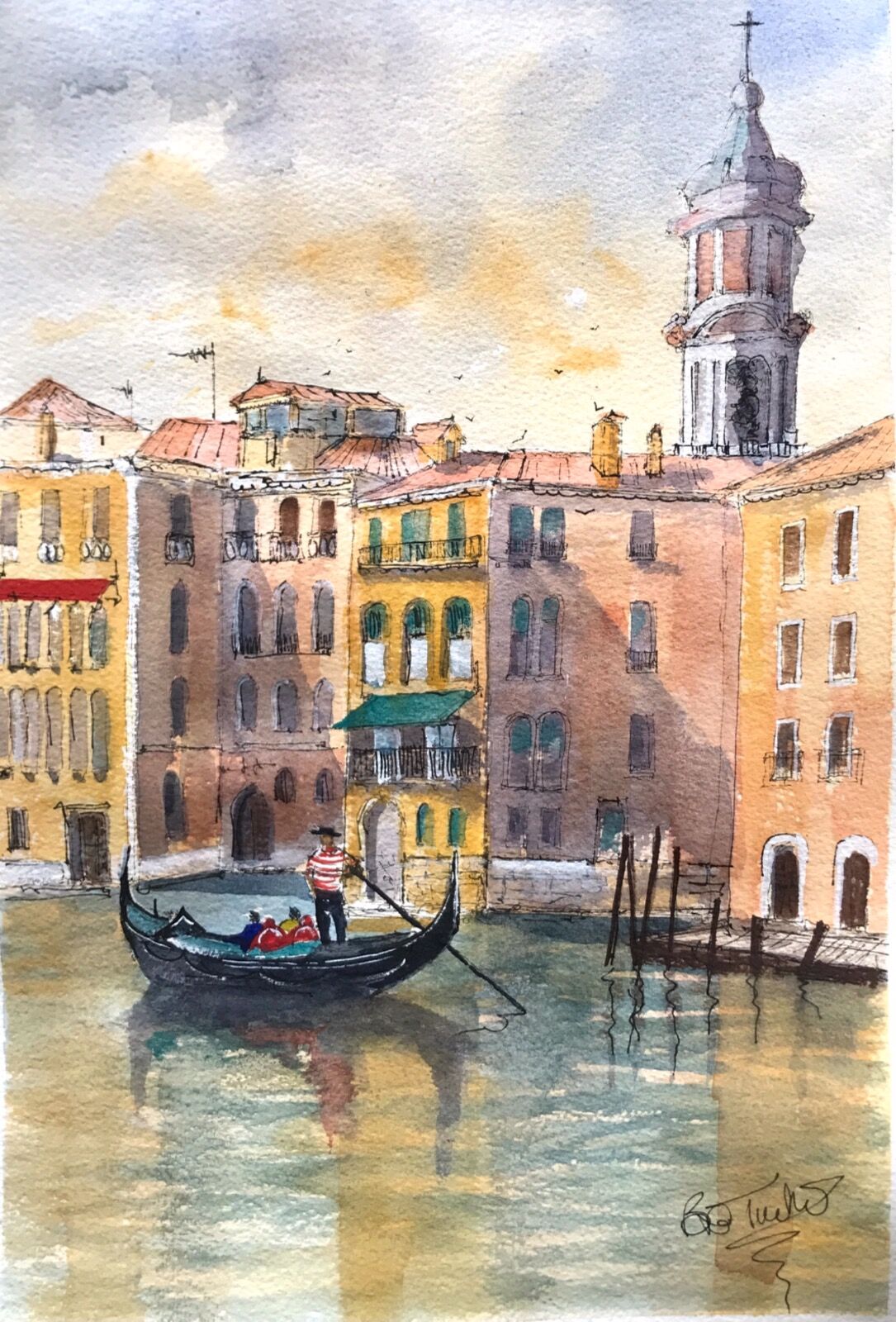 A Quiet Afternoon in Venice