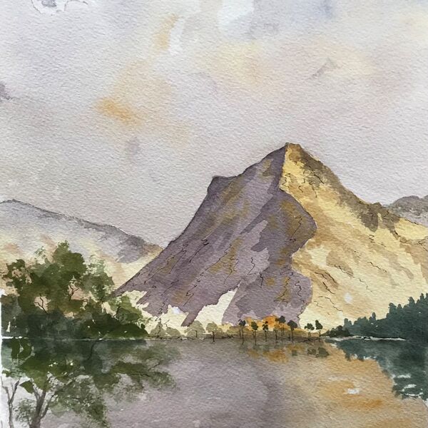 Across Buttermere in the Lake District