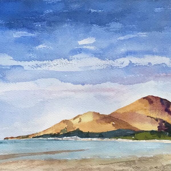 Summer in the Mourne Mountains from Murlough Bay
