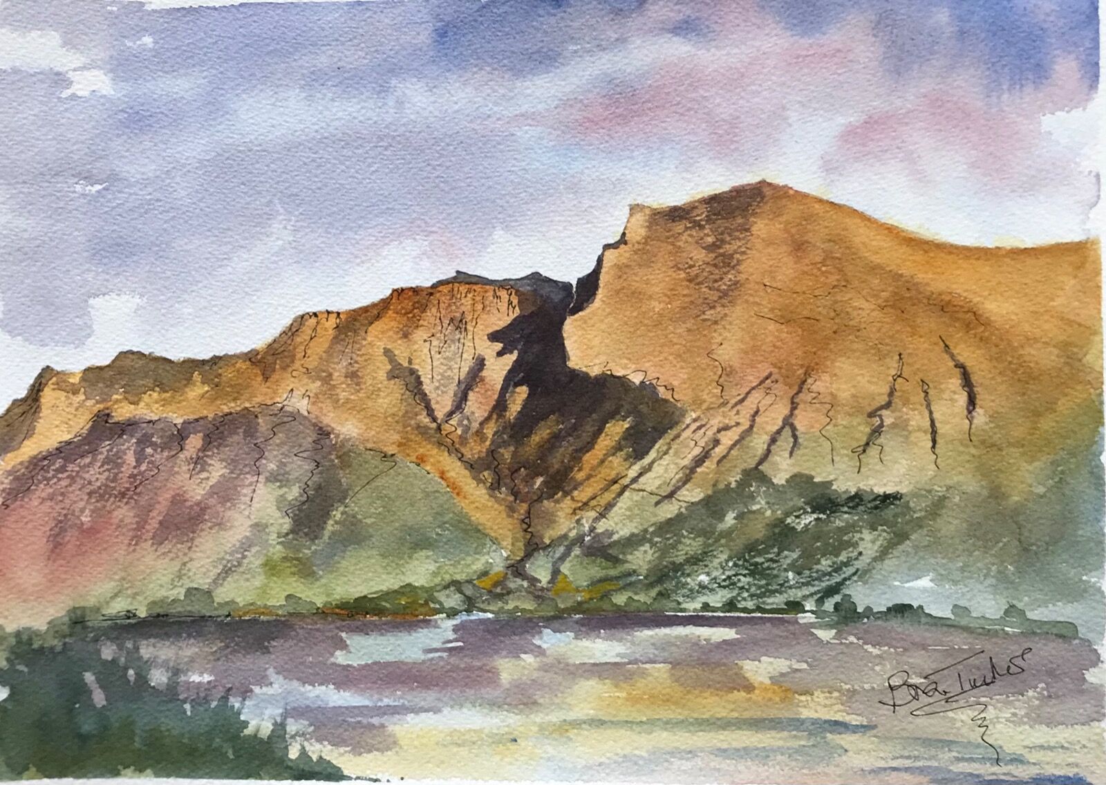 Scafell and Scafell Pike