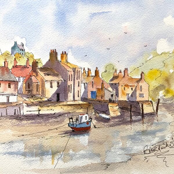 Staithes on the Yorkshire Coast