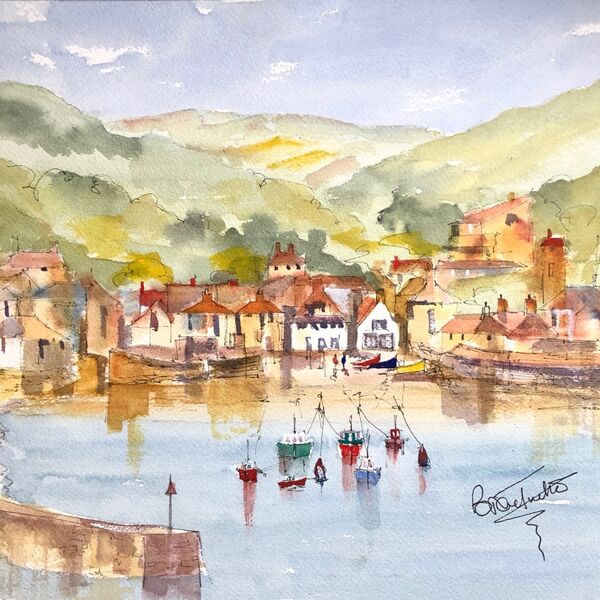 Port Isaac in Cornwall.