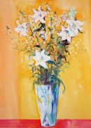 White Lillies Still Life