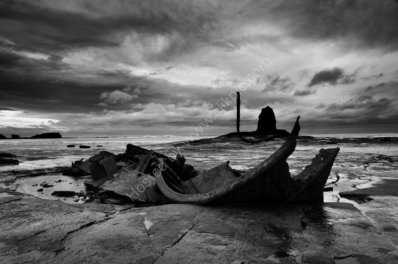 The wreck of the Admiral Van Tromp