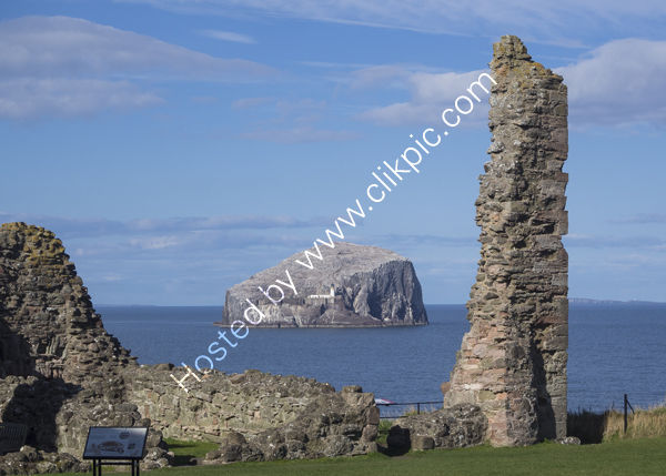 Bass Rock from Tantallon Castle