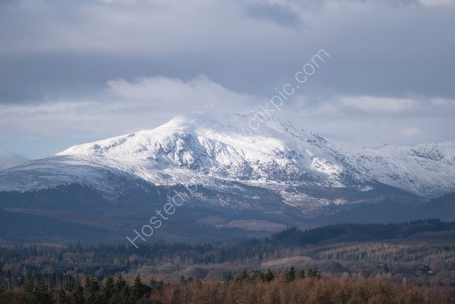 Ben Ledi under snow