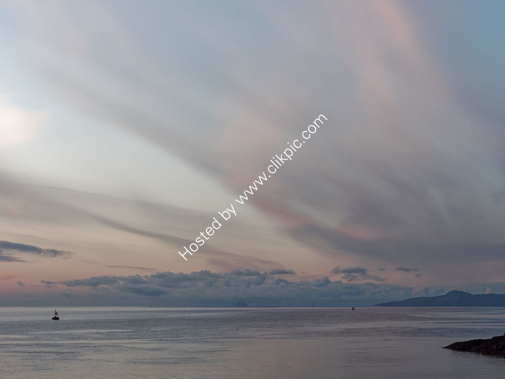 Morning clouds over the Clyde