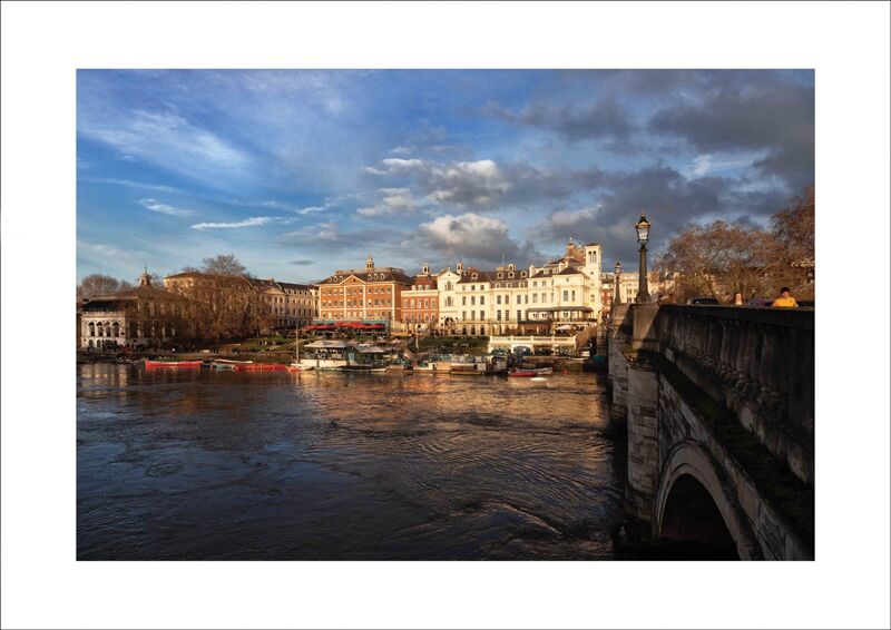 Richmond Embankment in the Winter Sun