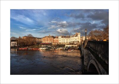 Richmond Embankment in the Winter Sun