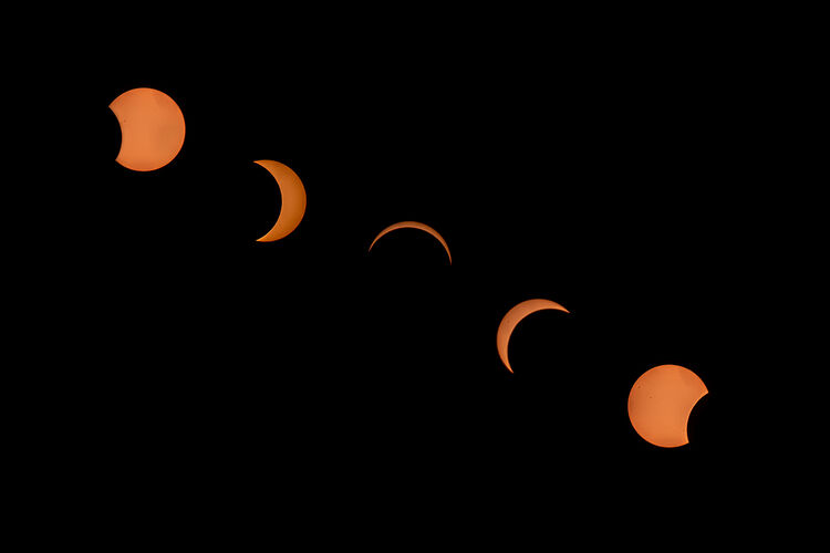 Partial eclipse uk 120826