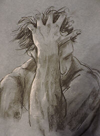 Charcoal Life Study