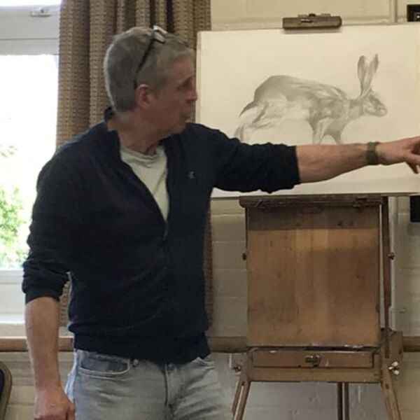 Clive Riggs explaining