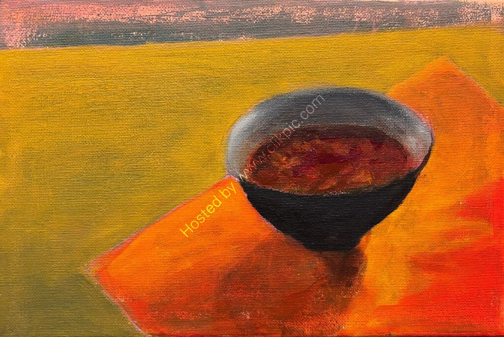'Chilli soup waiting'