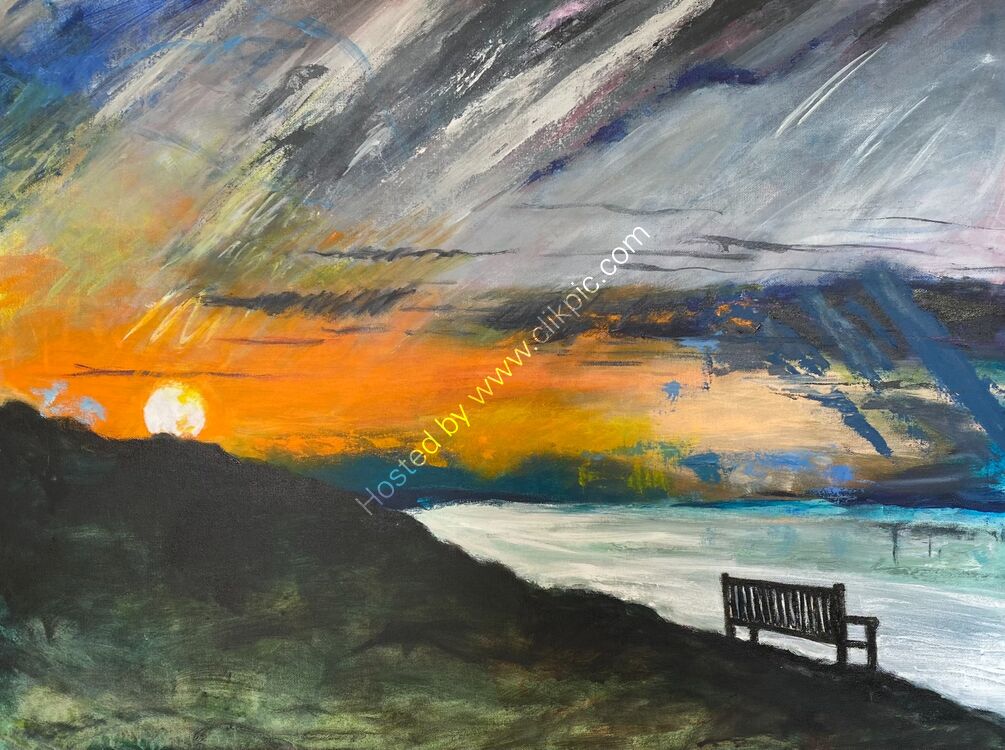 'Lonely bench, Tankerton'