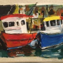 Whitstable Harbour Boats
