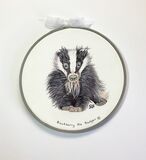 Blackberry the little Badger