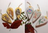 Three Hanging Heart Decorations ***SOLD***