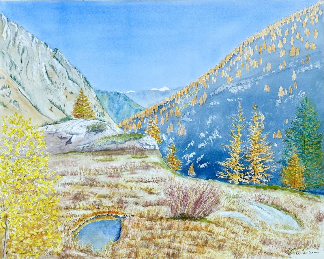 Alpes valaisannes en automne