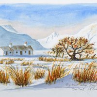 Blackrock cottage, Ecosse