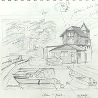 Maison près du port de Nyon (VD)