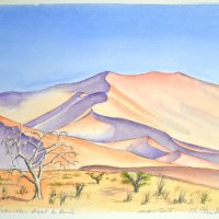 Dune à Sossusvlei, désert du Namib