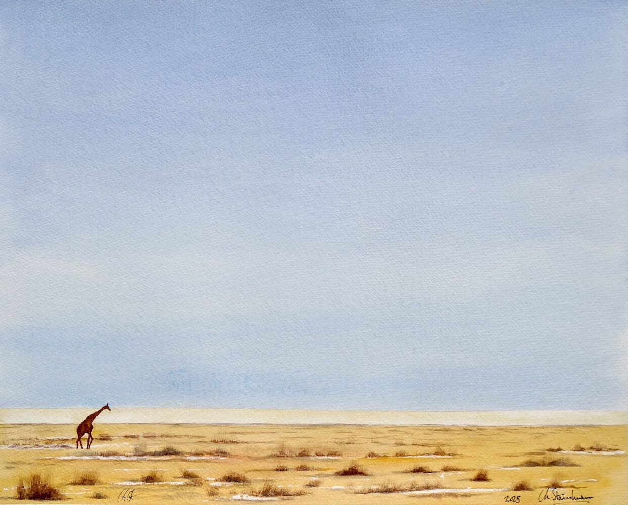 Giraffe solitaire