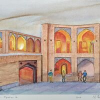 Pont Khaju, Ispahan, Iran