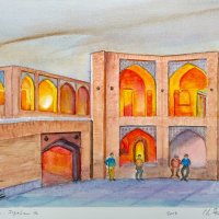 Pont Khaju, Ispahan, Iran