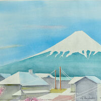 Vue du Mont Fuji