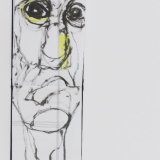 Thin sketchbook 42x15cm 10