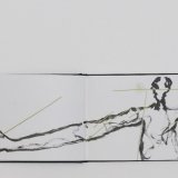 Thin sketchbook 42x15cm 3