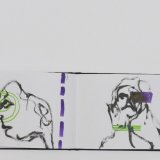 Thin sketchbook 42x15cm 8