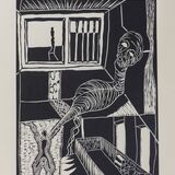 lockdown mental landscape print 15 x 20 cm