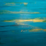 Gold on Blue