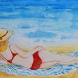 THE RED BIKINI