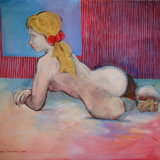 RECLINING GIRL