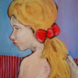 RECLINING GIRL DETAIL