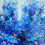 DEEP INTO THE BLUE GARDEN
