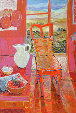 CHRISTINE WEBB Country Near and Far 91x61cm