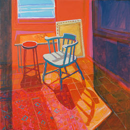 CHRISTINE WEBB Studio Corner 1 91x91cm