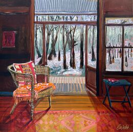 Christine Webb Bush Studio 76x76cm