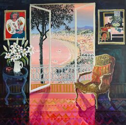 Christine Webb Matisse Nice 101x101 cm SOLD