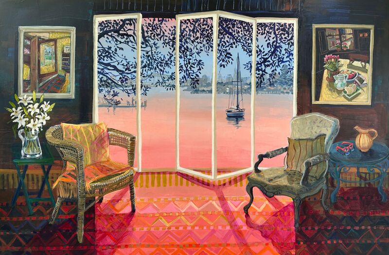 Christine Webb Sweet Retreat 102x152cm