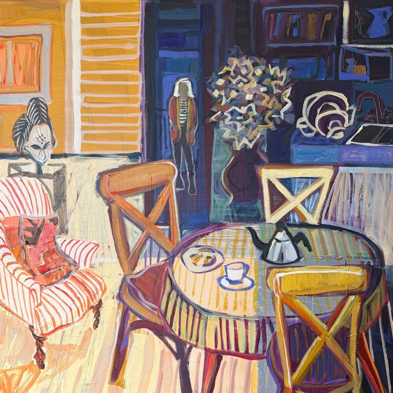 Christine Webb  Elisabeths 61x61cm