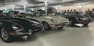 Jaguar E Type roadsters
