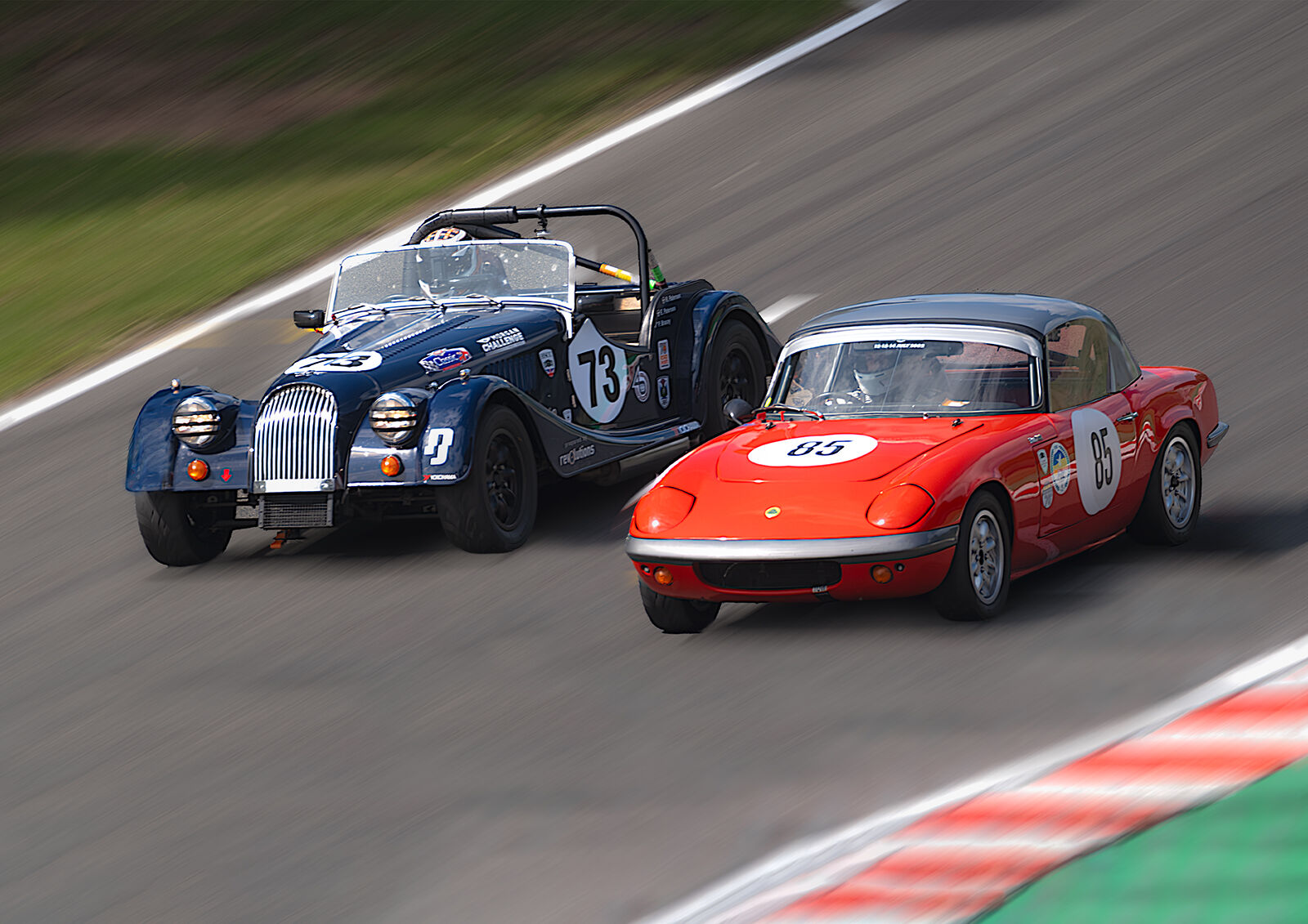 Going for the overtake