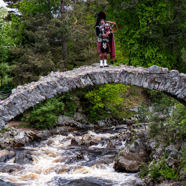 Piper over troubled waters