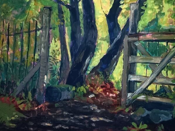 "Mo's Wood...Hot Summer's Day" by Margaret Cummins